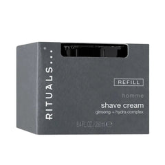 RITUALS-Recarrega creme de barbear HOMME 250 ml.-DrShampoo - Perfumaria e Cosmética