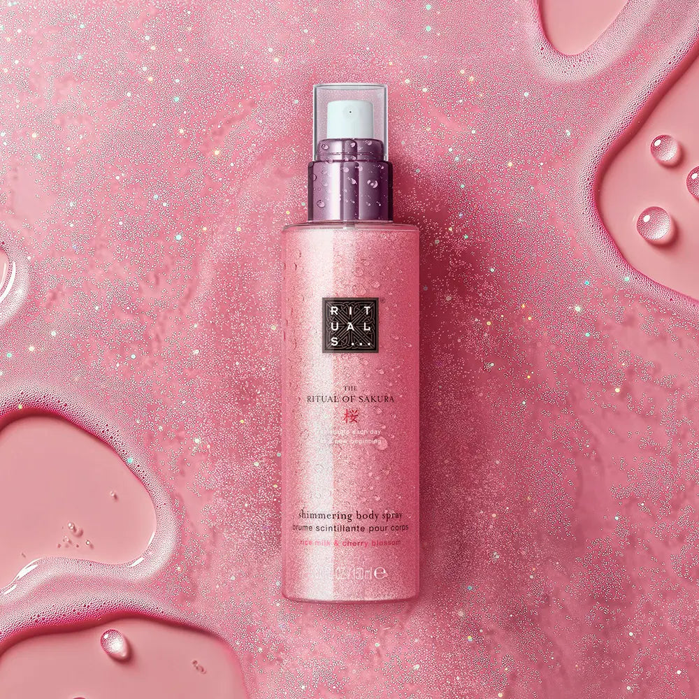 RITUALS-SPRAY CORPORAL BRILHANTE THE RITUAL OF SAKURA 150 ml-DrShampoo - Perfumaria e Cosmética