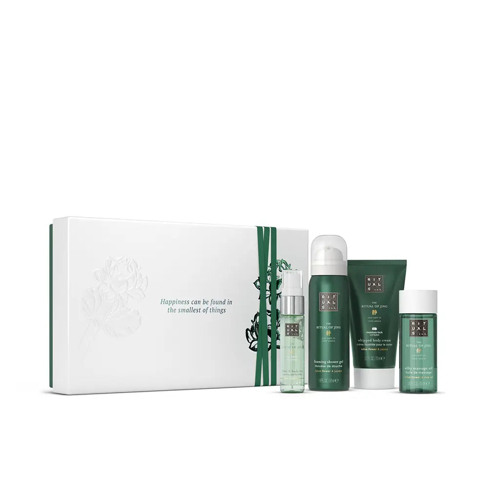 RITUALS-THE RITUAL OF JING PEQUENO CONJUNTO DE PRESENTE 4 pz.-DrShampoo - Perfumaria e Cosmética