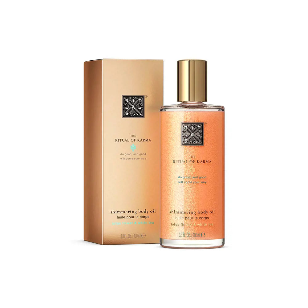 RITUALS-THE RITUAL OF KARMA óleo corporal cintilante 100 ml-DrShampoo - Perfumaria e Cosmética