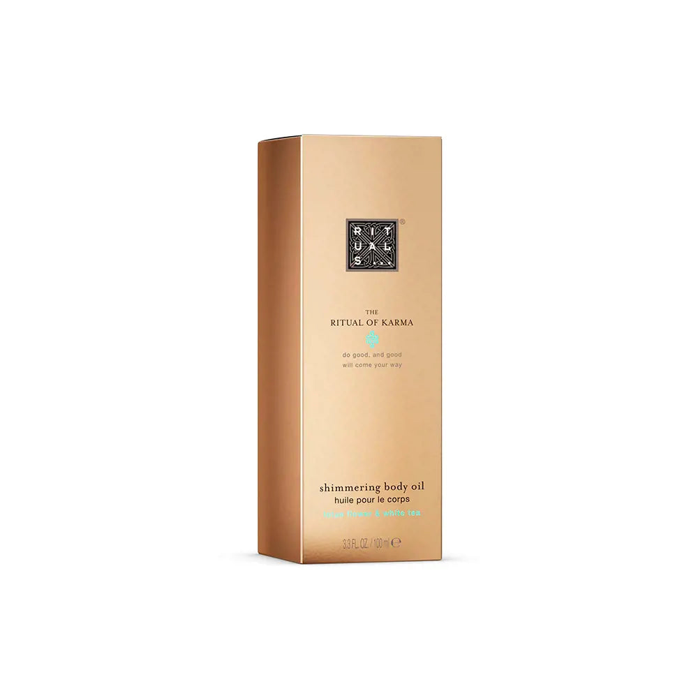 RITUALS-THE RITUAL OF KARMA óleo corporal cintilante 100 ml-DrShampoo - Perfumaria e Cosmética