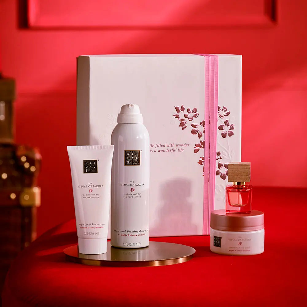 RITUALS • THE RITUAL OF SAKURA CONJUNTO DE PRESENTE MÉDIO 4 pçs. • Dr ...