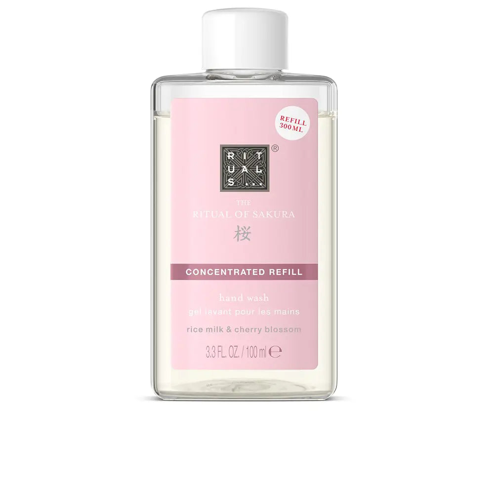 RITUALS-THE RITUAL OF SAKURA recarga concentrada para lavagem das mãos 100 ml.-DrShampoo - Perfumaria e Cosmética