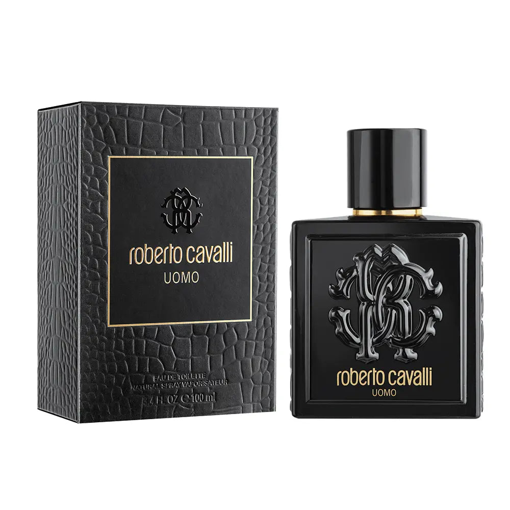 ROBERTO CAVALLI-UOMO edt vapor 100 ml-DrShampoo - Perfumaria e Cosmética