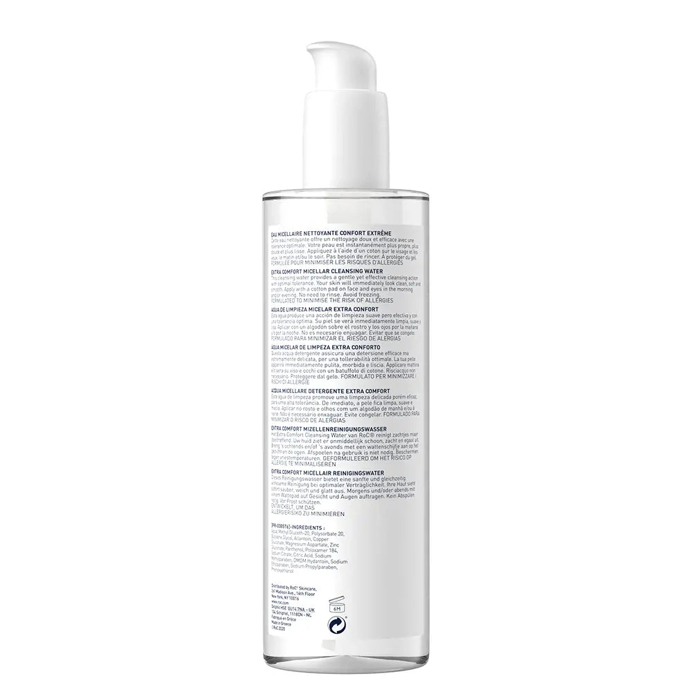ROC-ÁGUA MICELAR extra conforto 400 ml-DrShampoo - Perfumaria e Cosmética