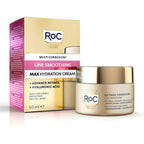 ROC-LINE SMOOTHING ADVANCE RETINOL creme ácido hialurônico 50 ml-DrShampoo - Perfumaria e Cosmética