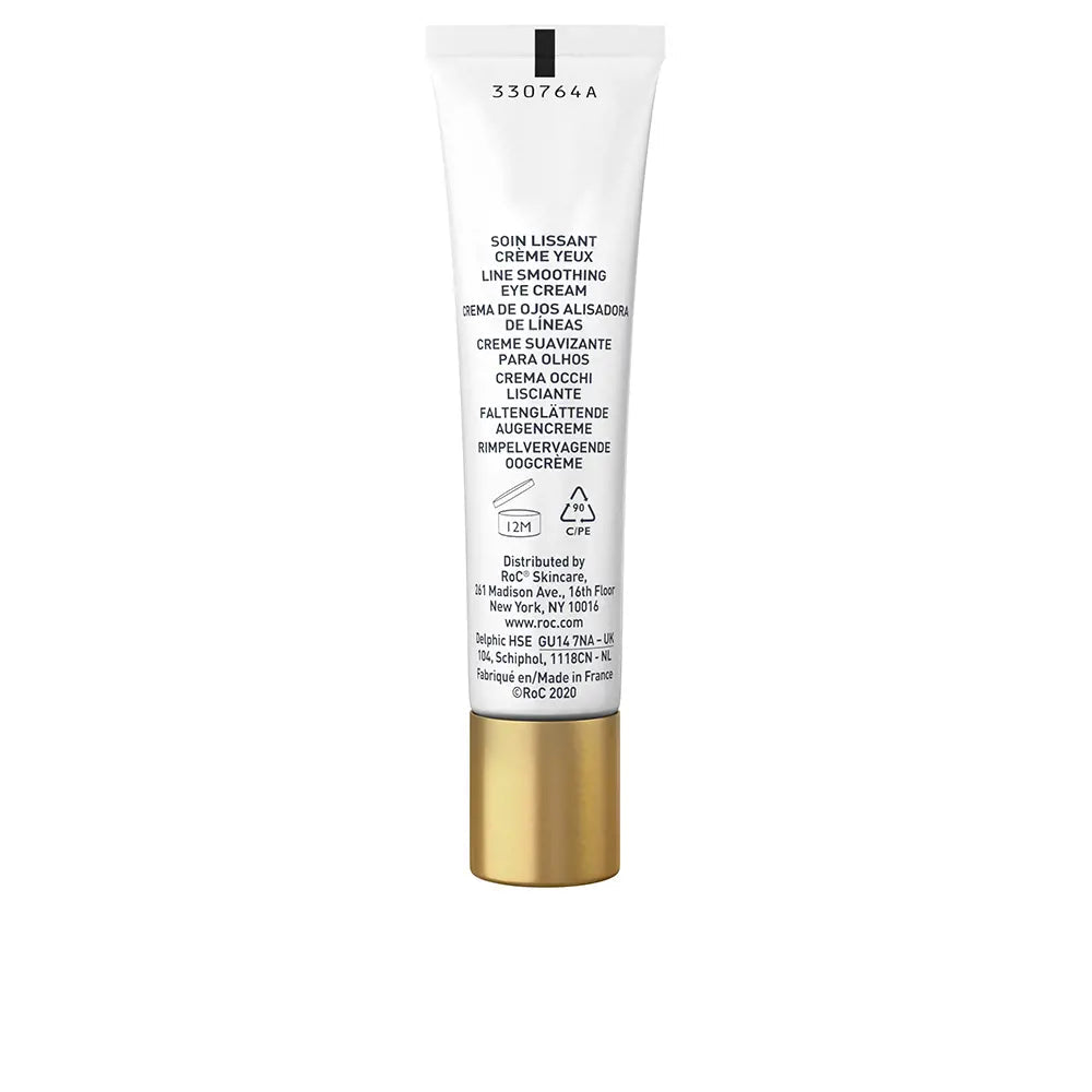 ROC-LINE SMOOTHING ADVANCED RETINOL contorno de olhos 15 ml-DrShampoo - Perfumaria e Cosmética