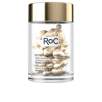 ROC-LINHA SMOOTHING ADVANCED RETINOL sérum noturno cápsulas 30 u-DrShampoo - Perfumaria e Cosmética Imagem principal do produto