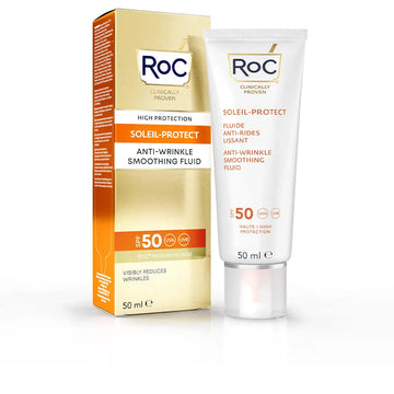 ROC-PROTEÇÃO SOLAR antirrugas SPF50 50 ml-DrShampoo - Perfumaria e Cosmética Imagem principal do produto