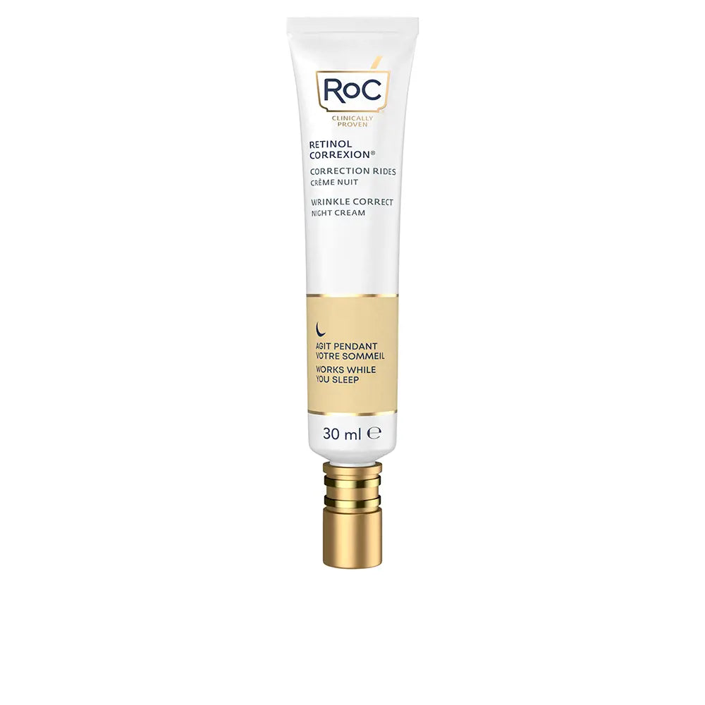 ROC-WRINKLE CORRECT creme de noite 30 ml-DrShampoo - Perfumaria e Cosmética