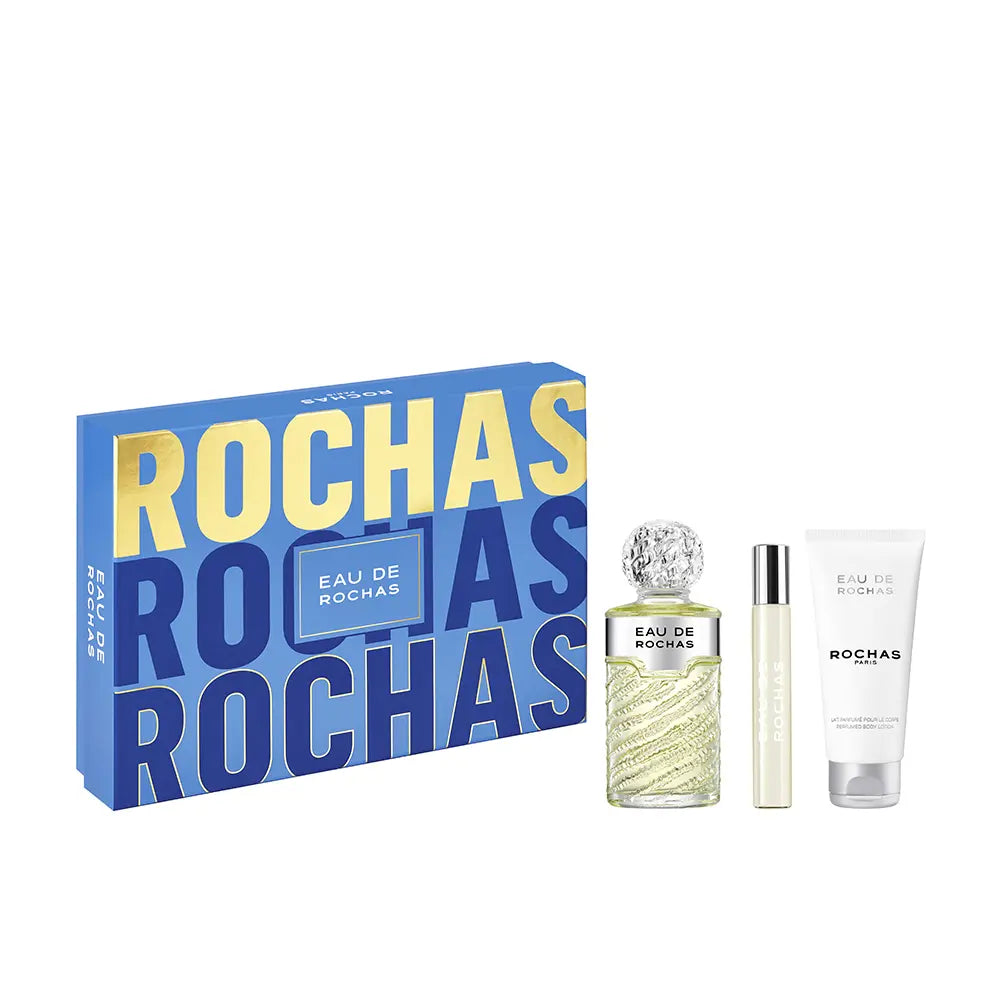 ROCHAS-ÁGUA DE ROCHAS CASE 3 pcs.-DrShampoo - Perfumaria e Cosmética