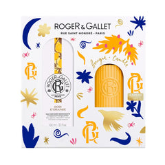 ROGER & GALLET-ÁGUA PERFUMADA BOIS D39 LARANJA BEM-ESTAR EMBALAGEM COM 2 PEÇAS.-DrShampoo - Perfumaria e Cosmética