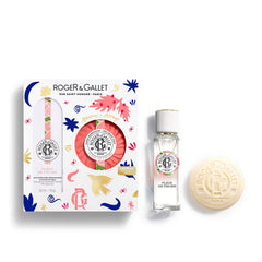 ROGER & GALLET-ÁGUA PERFUMADA FLEUR DE FIGUIER CONJUNTO BEM-ESTAR 2 peças.-DrShampoo - Perfumaria e Cosmética