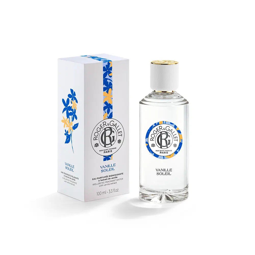 ROGER & GALLET-Água perfumada VANILLE SOLEIL wellness 100 ml-DrShampoo - Perfumaria e Cosmética
