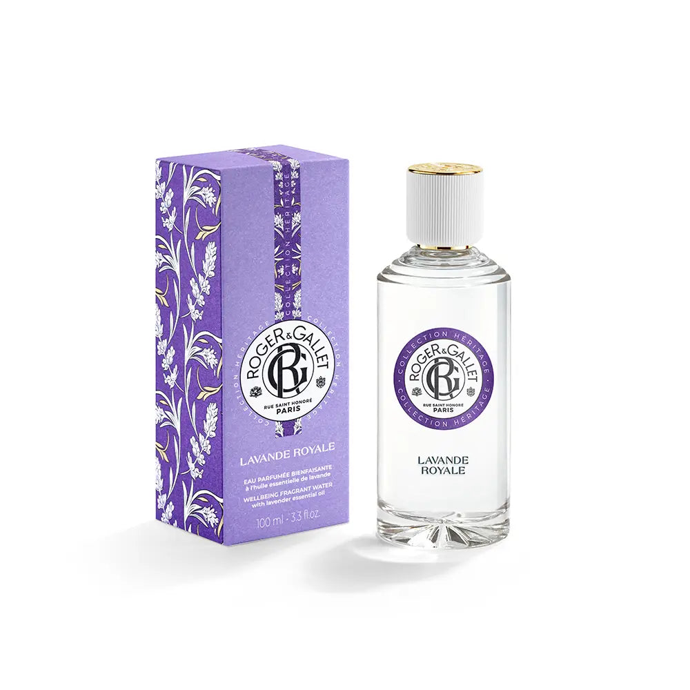 ROGER & GALLET-Água perfumada wellness LAVANDE ROYALE 100 ml.-DrShampoo - Perfumaria e Cosmética