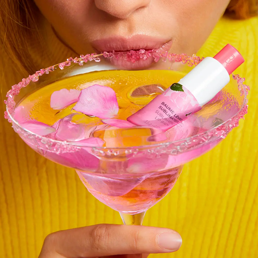 ROGER & GALLET-Bálsamo labial sublimador ROSE 3,5 gr-DrShampoo - Perfumaria e Cosmética
