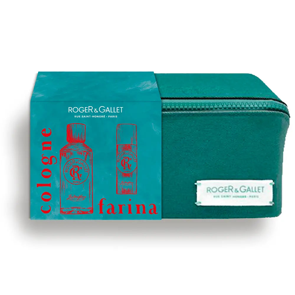 ROGER & GALLET-CASE JEAN MARIE FARINA 2 pcs.-DrShampoo - Perfumaria e Cosmética