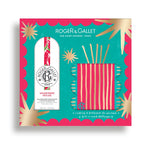 ROGER & GALLET-CONJUNTO DE ÁGUA PERFUMADA GINGEMBRE ROUGE BEM-ESTAR COM 2 PEÇAS.-DrShampoo - Perfumaria e Cosmética