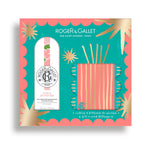 ROGER & GALLET-CONJUNTO DE BEM-ESTAR DE ÁGUA PERFUMADA FLEUR DE FIGUIER DE 2 PEÇAS.-DrShampoo - Perfumaria e Cosmética