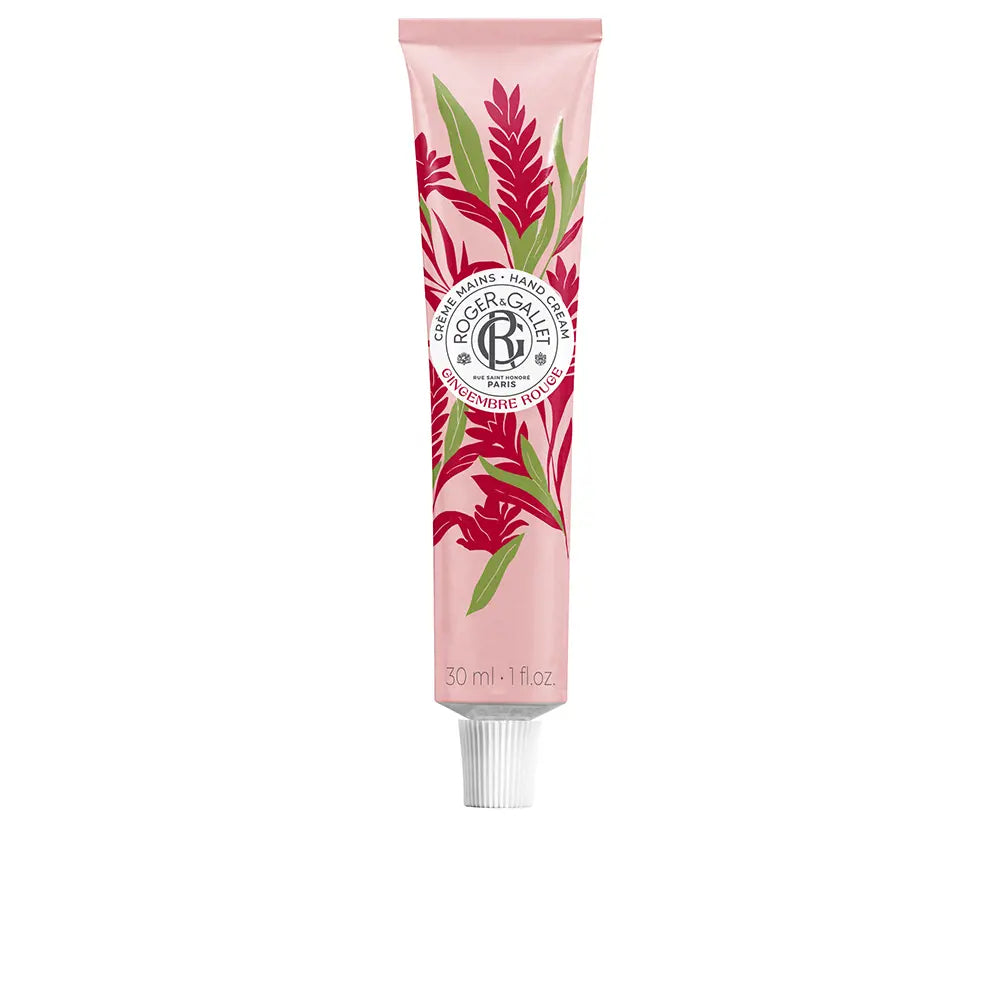 ROGER & GALLET-CREME PARA MÃOS E UNHAS DE GENGIBRE VERMELHO 30 ml-DrShampoo - Perfumaria e Cosmética