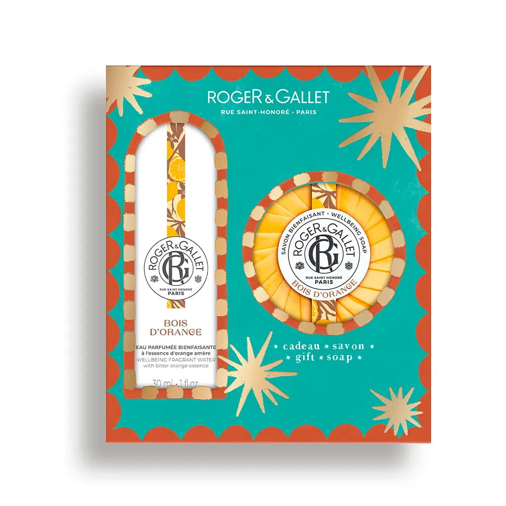 ROGER & GALLET-Conjunto de 2 peças de água perfumada BOIS D39ORANGE para bem-estar.-DrShampoo - Perfumaria e Cosmética