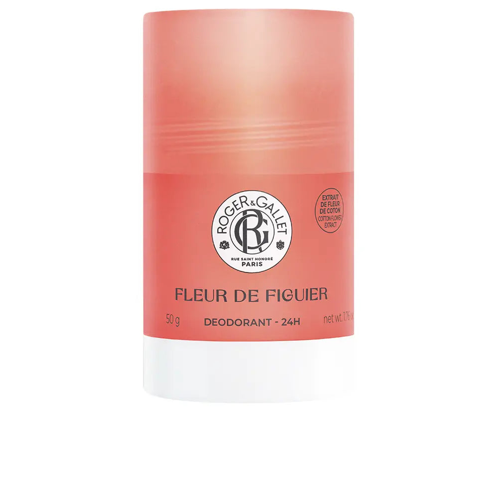 ROGER & GALLET-Desodorizante sólido FLEUR DE FIGUIER 50 gr.-DrShampoo - Perfumaria e Cosmética