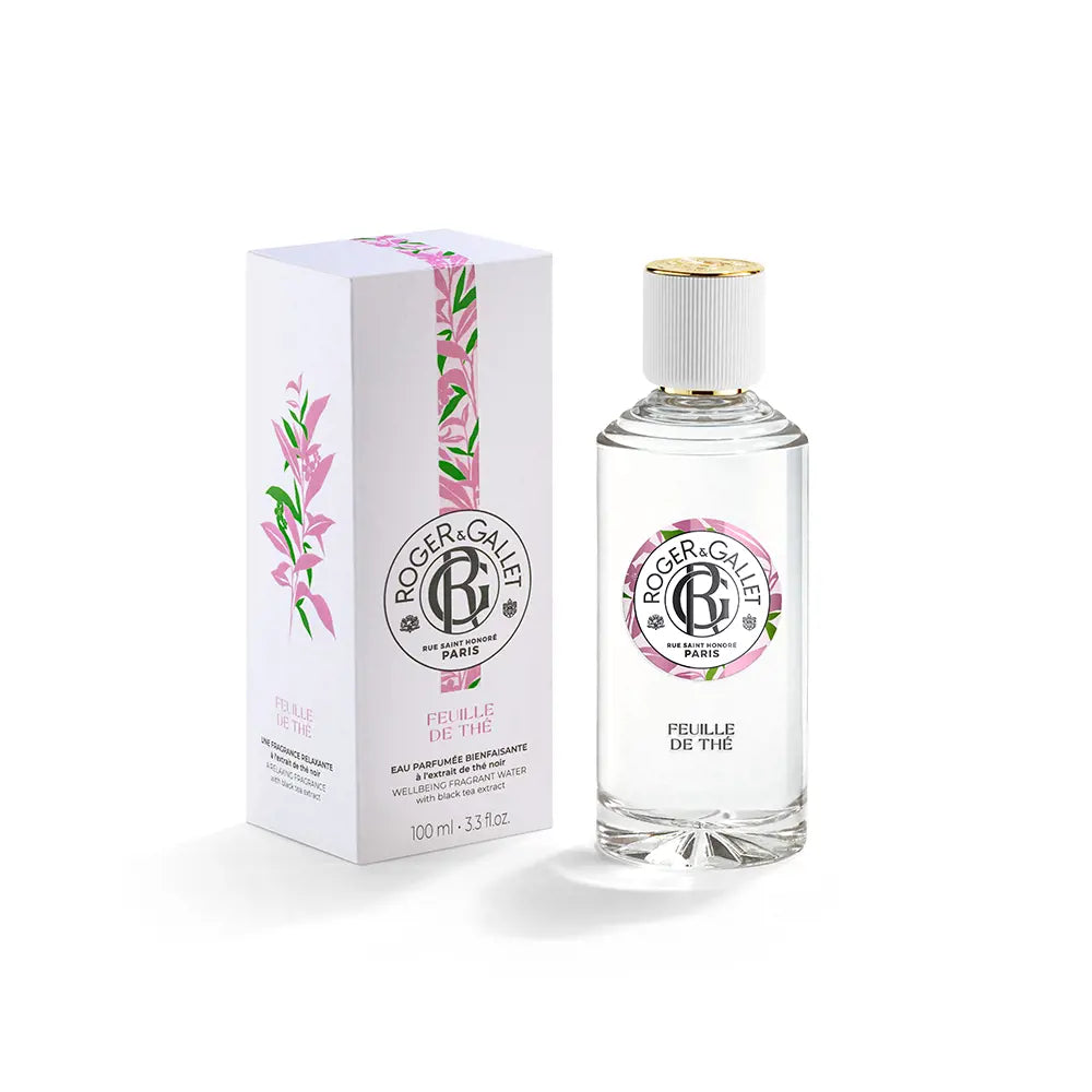 ROGER & GALLET-FEUILLE DE THÉ eau de parfumante bienfaisante spray 100 ml-DrShampoo - Perfumaria e Cosmética