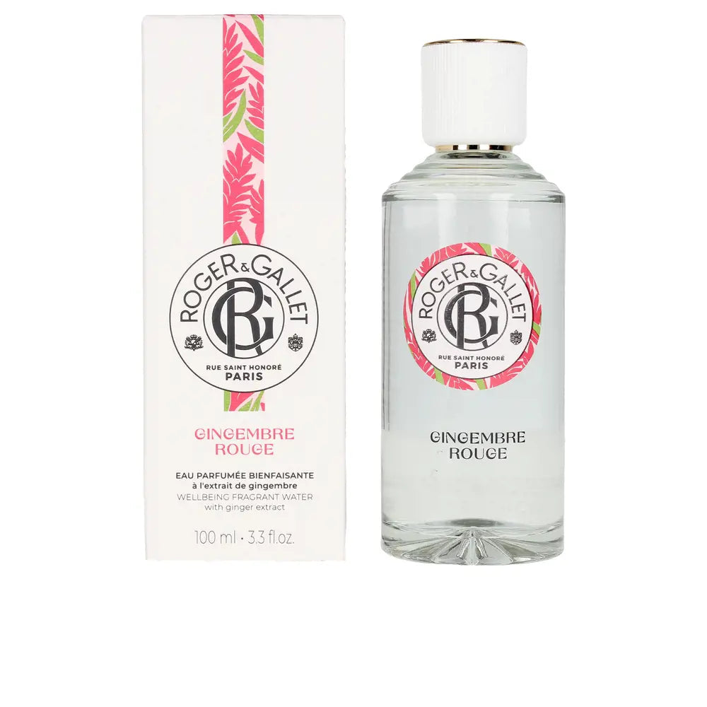 ROGER & GALLET-GINGEMBRE ROUGE eau parfumée spray de bem-estar 100 ml-DrShampoo - Perfumaria e Cosmética