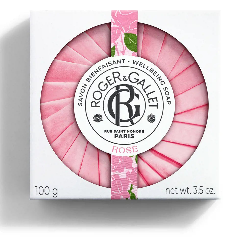 ROGER & GALLET-Sabonete aromatizado com rosa 100 g-DrShampoo - Perfumaria e Cosmética