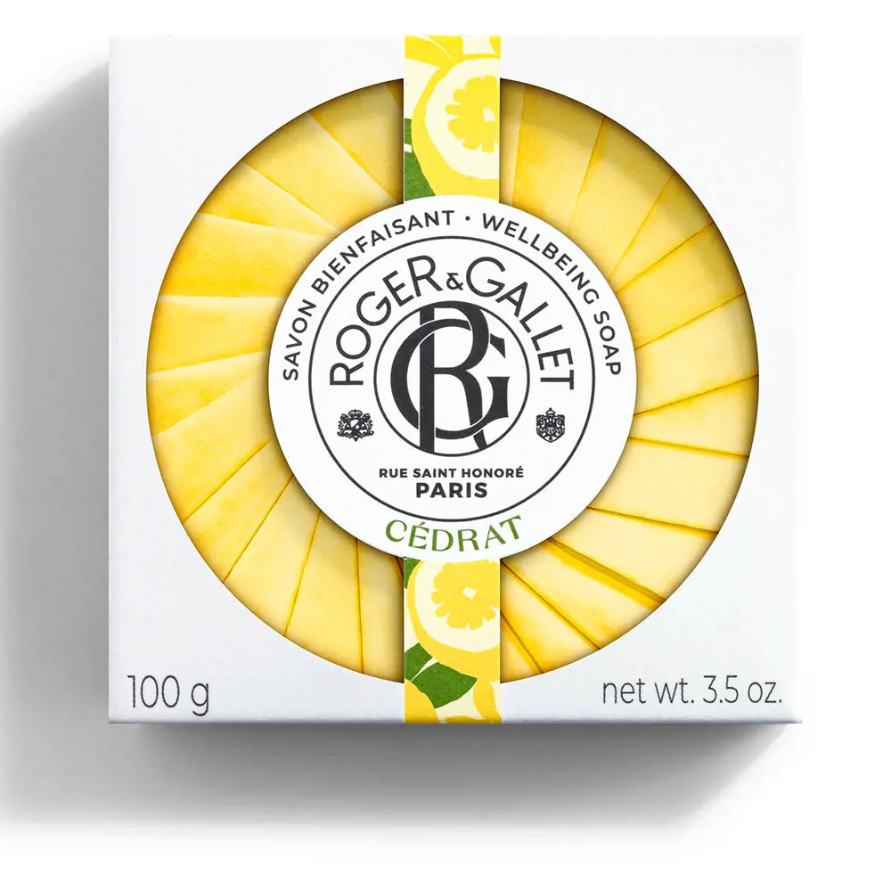 ROGER & GALLET-Sabonete perfumado CÉDRAT 100 g-DrShampoo - Perfumaria e Cosmética