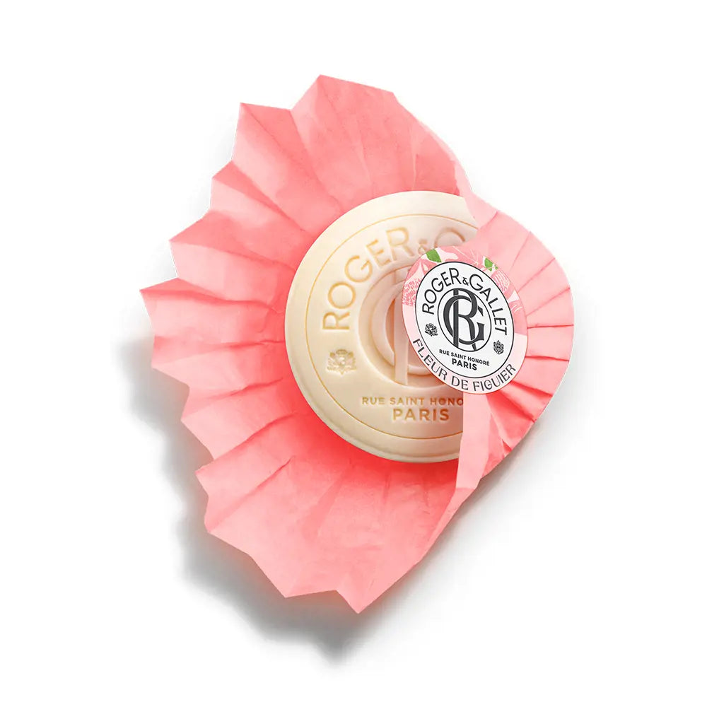 ROGER & GALLET-Sabonete perfumado Fleur de Figueira 100 gr.-DrShampoo - Perfumaria e Cosmética