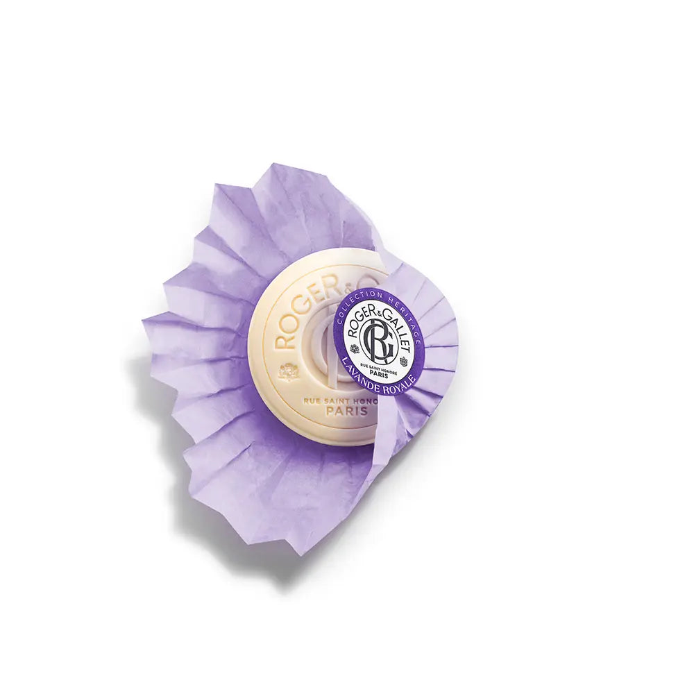 ROGER & GALLET-sabão de bem-estar LAVANDE ROYALE 100 g-DrShampoo - Perfumaria e Cosmética