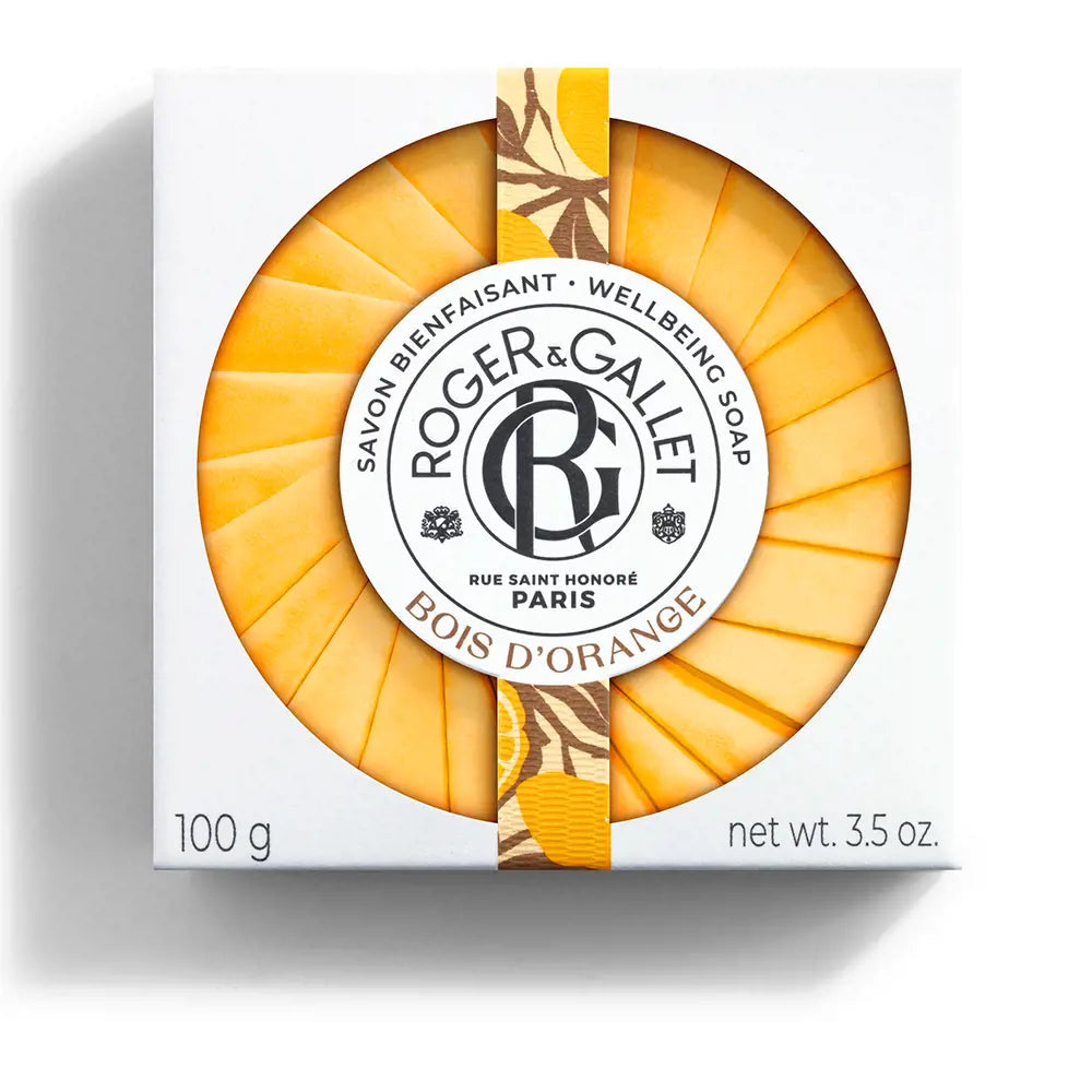 ROGER & GALLET-sabão perfumado BOIS D39ORANGE 100 g-DrShampoo - Perfumaria e Cosmética