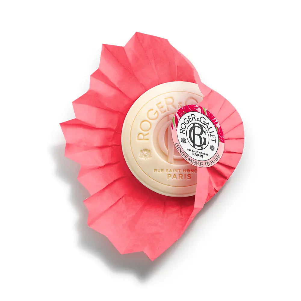 ROGER & GALLET-sabão perfumado GINGEMBRE ROUGE 100 gr.-DrShampoo - Perfumaria e Cosmética