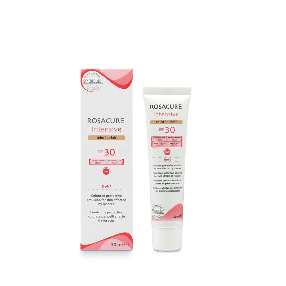 ROSACURE-ROSACURE INTENSIVE CREMCOLOR emulsão tonalizante de dia SPF30 Claro 30 ml.-DrShampoo - Perfumaria e Cosmética