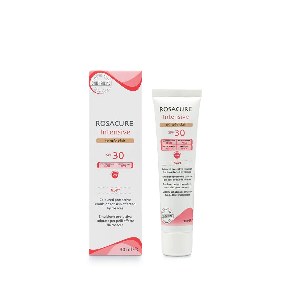 ROSACURE-ROSACURE INTENSIVE CREMCOLOR emulsão tonalizante para o dia SPF30 Clara 30 ml.-DrShampoo - Perfumaria e Cosmética