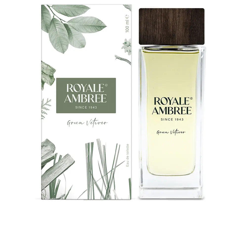 ROYALE AMBREE-ROYAL ÂMBAR VETIVER VERDE eau de cologne 100 ml-DrShampoo - Perfumaria e Cosmética