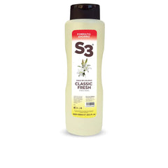 S3-S-3 CLASSIC FRESH Colónia 25% + 600 ml-DrShampoo - Perfumaria e Cosmética