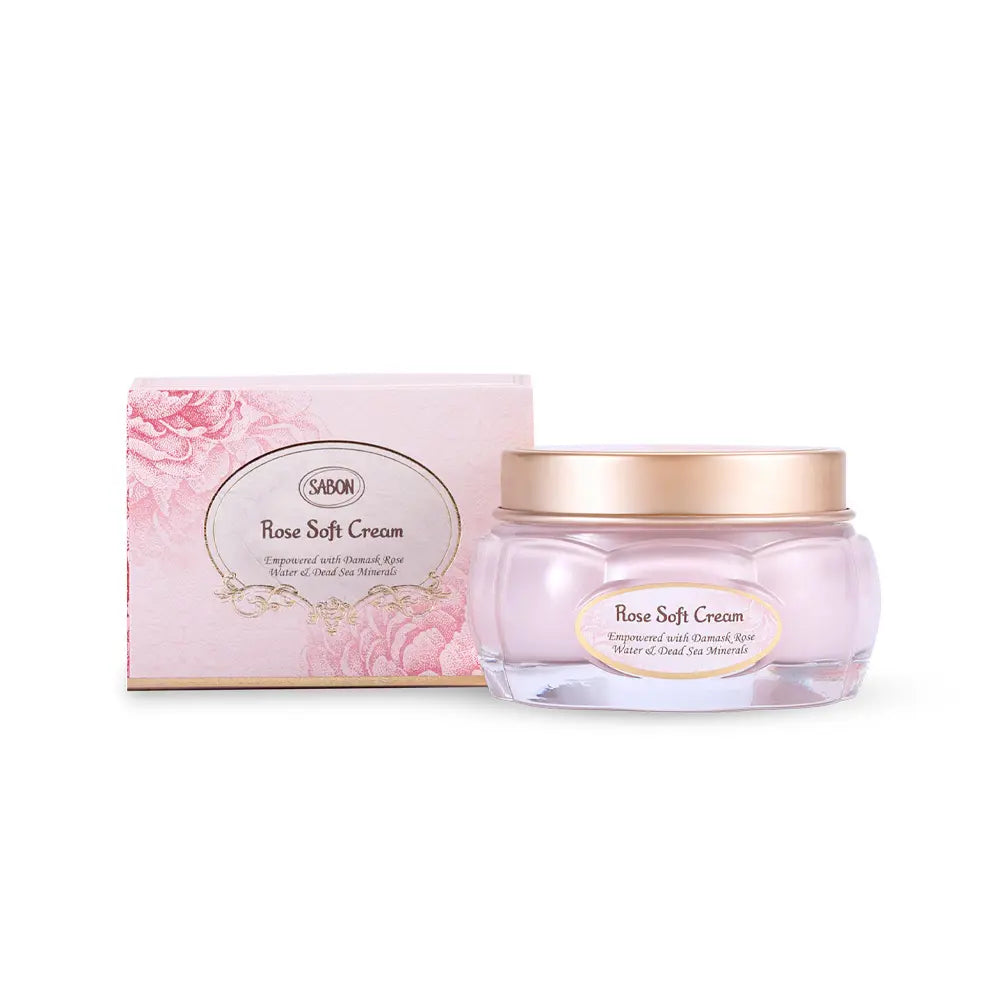 SABON-CREME SUAVE ROSE 80 ml-DrShampoo - Perfumaria e Cosmética
