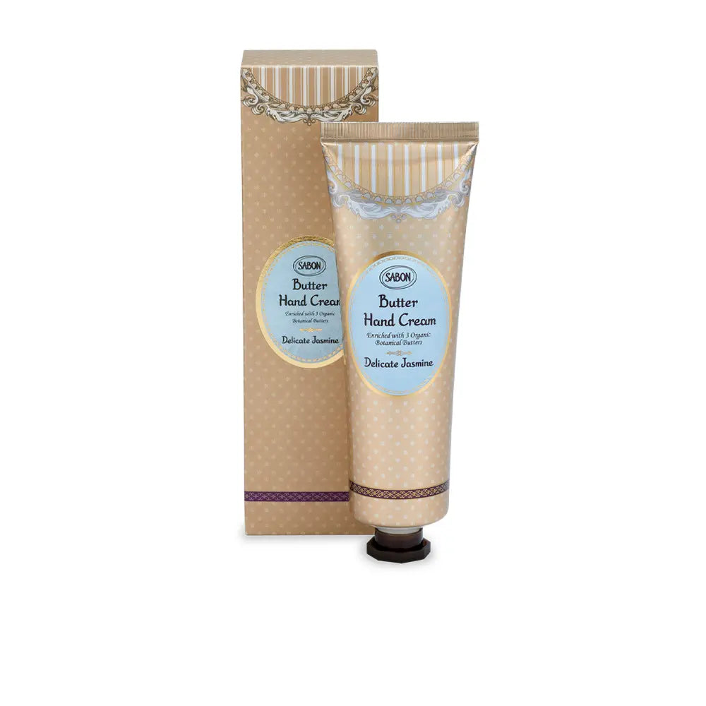 SABON-Creme para mãos BUTTER delicado jasmim 75 ml-DrShampoo - Perfumaria e Cosmética