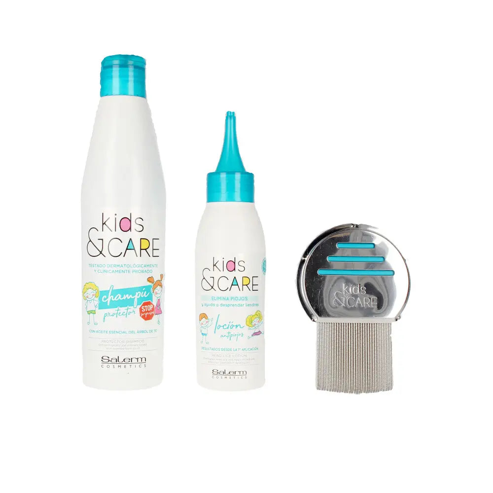 SALERM-CONJUNTO KIDS&CARE 3 unid.-DrShampoo - Perfumaria e Cosmética