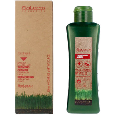 SALERM-Champô específico anti-queda BIOKERA 300 ml-DrShampoo - Perfumaria e Cosmética