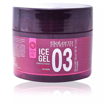 SALERM-ICE gel 03 gel modelador de fixação forte 200 ml-DrShampoo - Perfumaria e Cosmética Imagen principal del producto