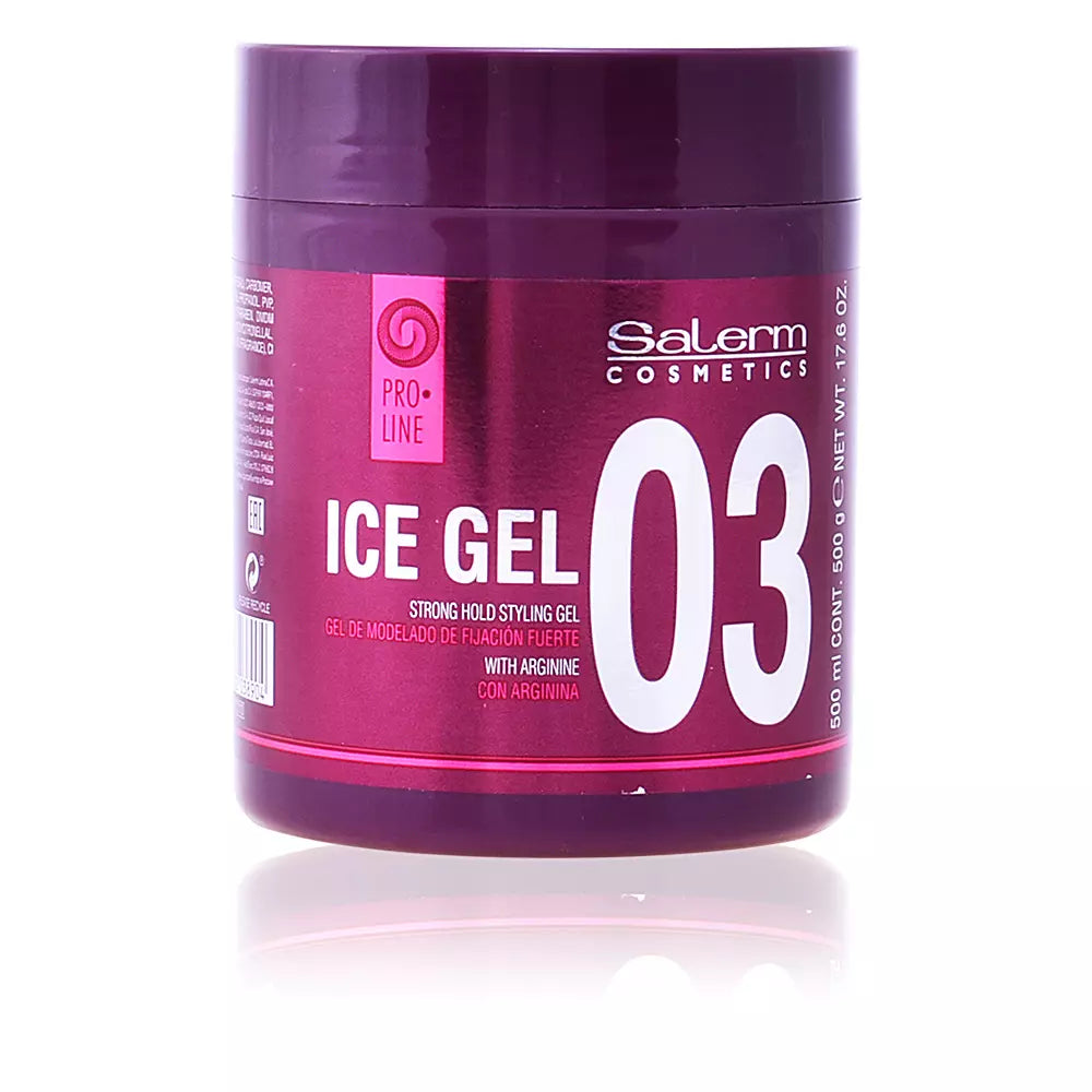 SALERM-ICE gel gel de fixação forte 500 ml-DrShampoo - Perfumaria e Cosmética