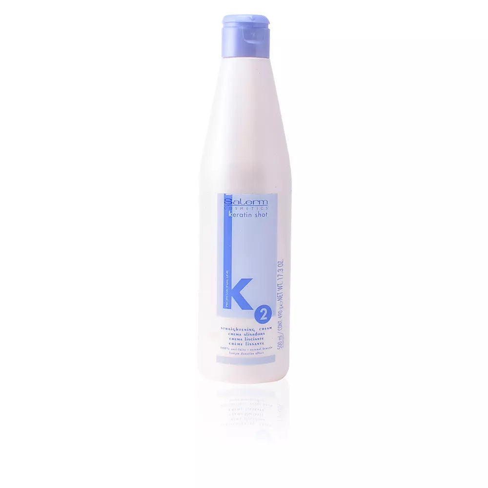 SALERM-KERATIN SHOT creme alisante 500 ml-DrShampoo - Perfumaria e Cosmética