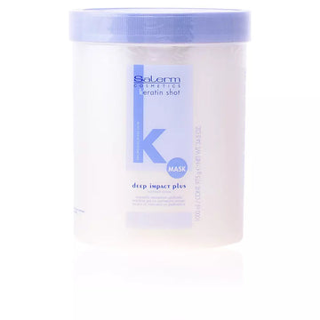 SALERM-KERATIN SHOT máscara de impacto profundo plus 1000 ml-DrShampoo - Perfumaria e Cosmética Imagen principal del producto