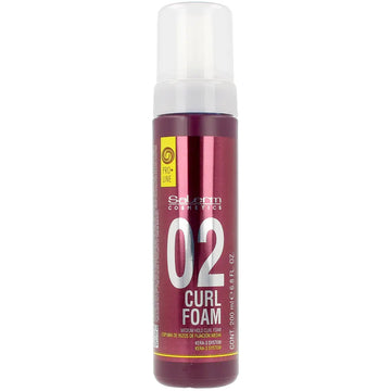 SALERM-MOUSSE PARA CACHOS 04 espuma para cachos fixação média 200 ml-DrShampoo - Perfumaria e Cosmética Imagem principal do produto