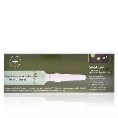 SALERM-VEGETABLE PLACENTA reestruturante 32 x 13 ml-DrShampoo - Perfumaria e Cosmética