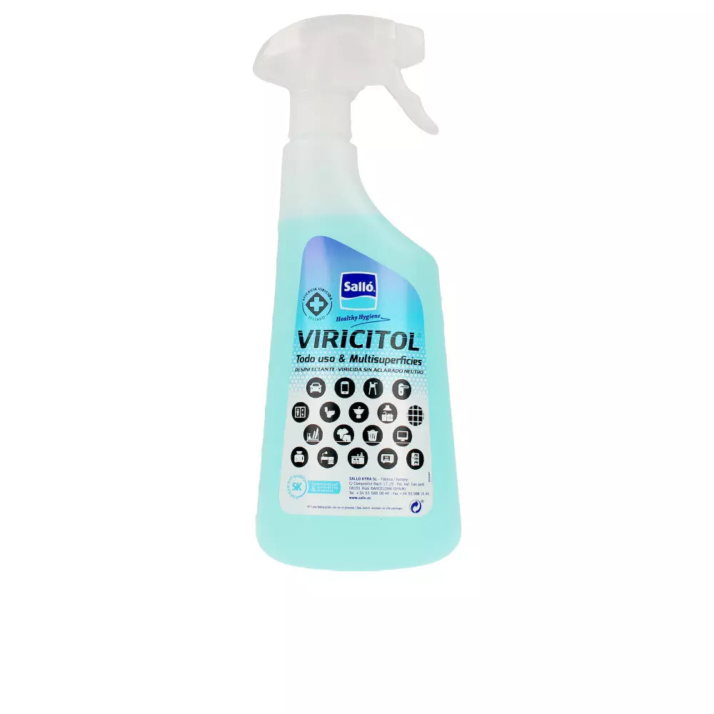 SALLO-VIRICITOL desinfetante-viricida multisuperficies 750 ml-DrShampoo - Perfumaria e Cosmética