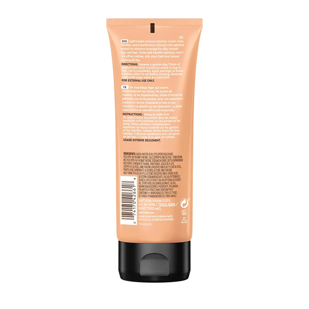 SALLY HANSEN-AIRBRUSH LEGS loção de maquiagem mais justa 125 ml-DrShampoo - Perfumaria e Cosmética